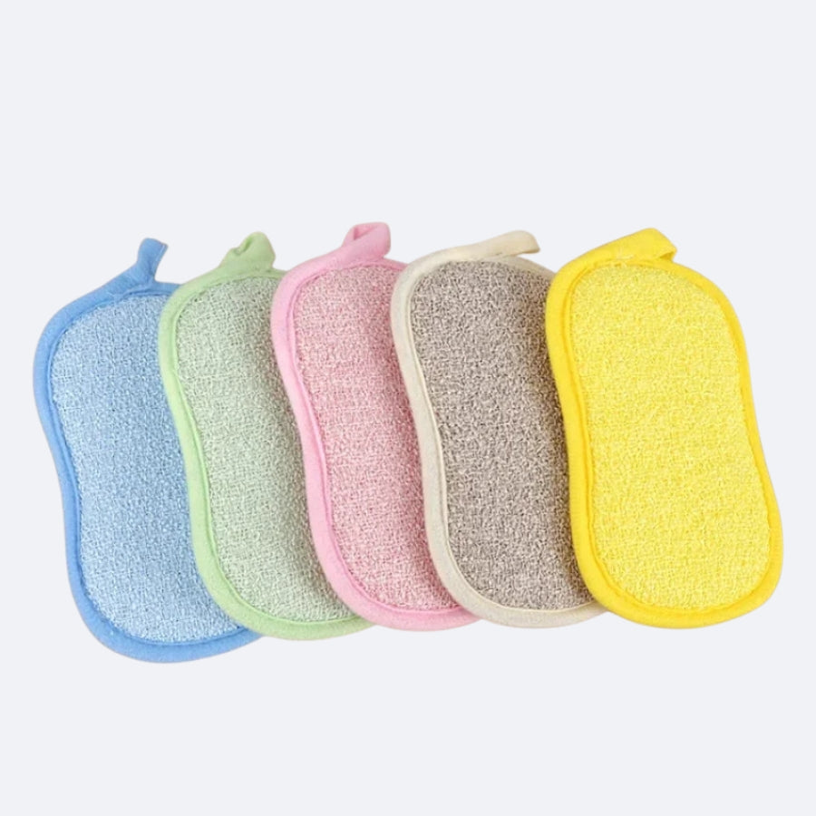 Lot d’Éponges Réutilisables Colorées – Nettoyage Efficace & Écologique