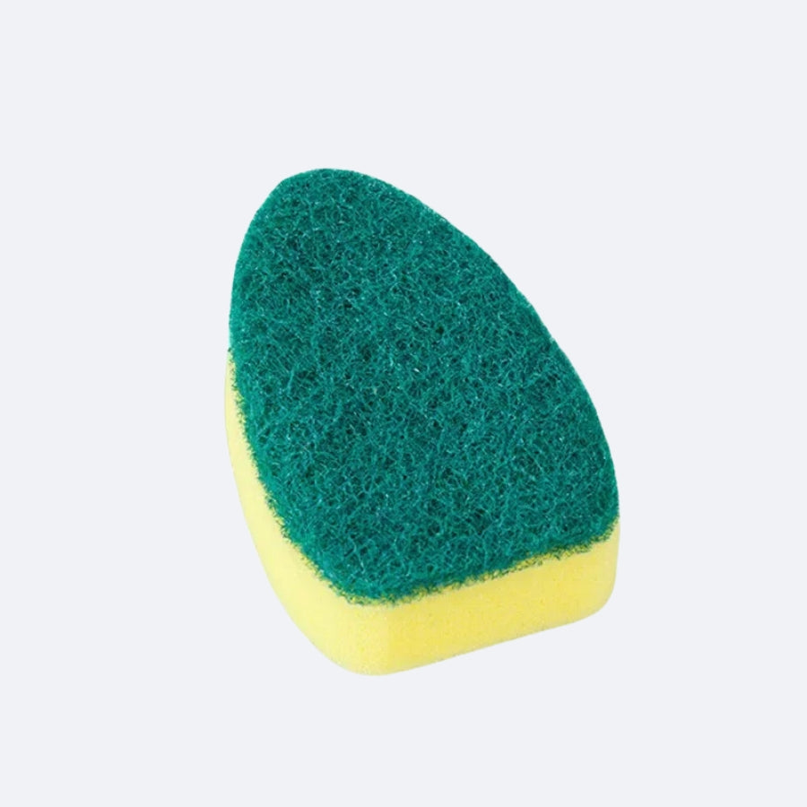 Éponge Vaisselle avec Manche Réservoir – Nettoyage Facile et Hygiénique