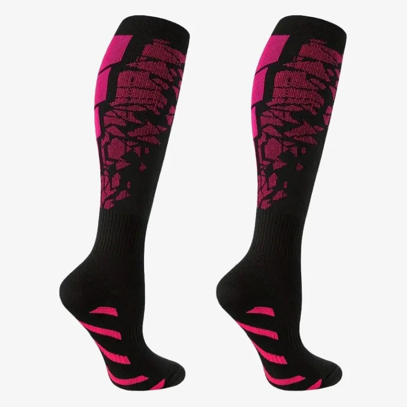 Lot de 4 Paires de Chaussettes de Compression – Confort et Performance