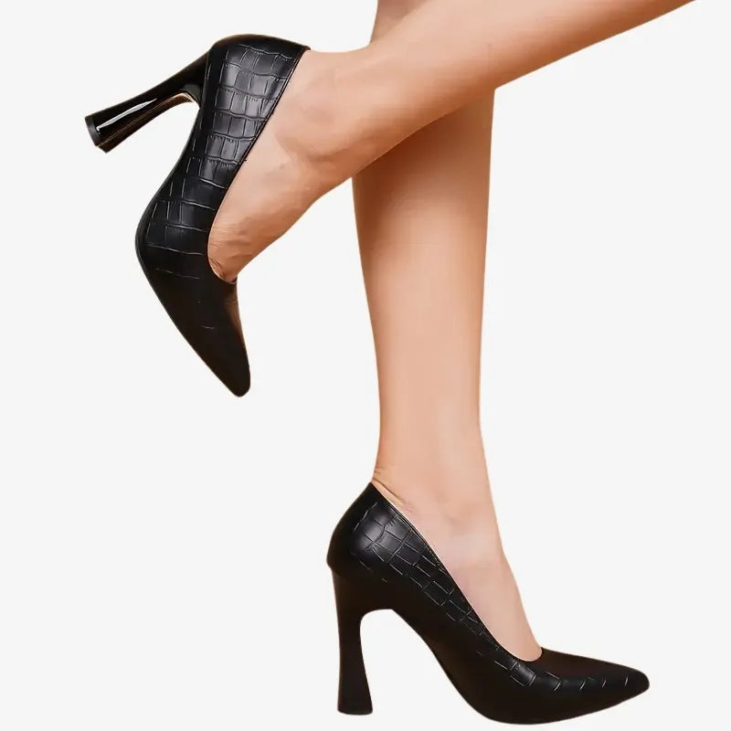 Escarpins Élégants en Simili Cuir