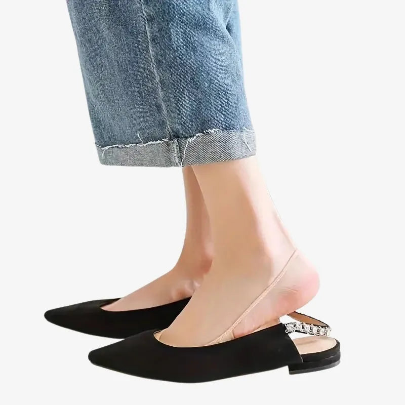 Chaussettes Invisibles avec Élastiques Croisés