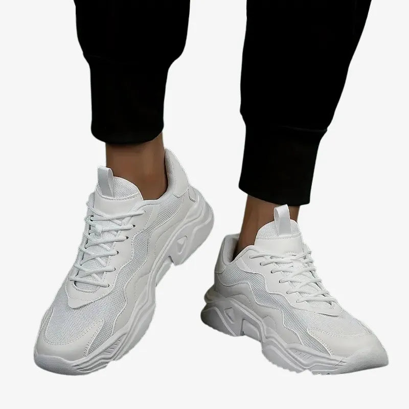 Sneakers Blanches Modernes et Confortables
