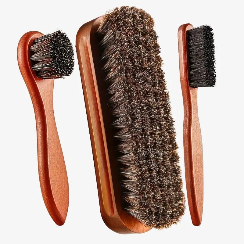 Kit de Brosses de Cirage Premium