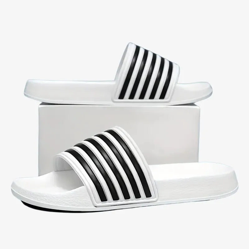 Claquettes Striées Confort