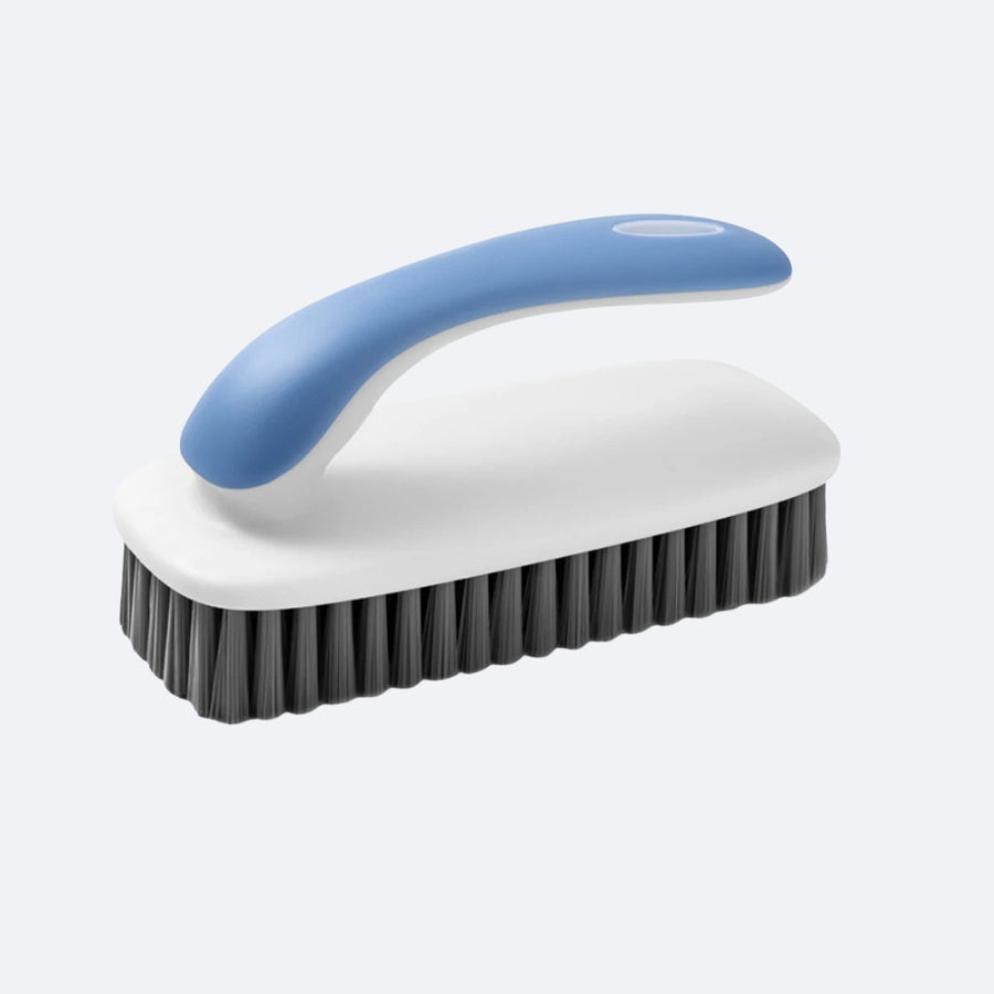 Brosse à Récurer à Poils Doux Avec Poignée - Pour Linge, Comptoirs, Baignoire - Nettoyage Ménager Polyvalent - 10