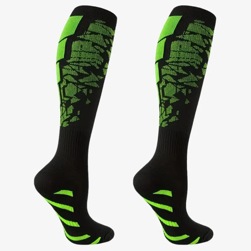 Lot de 4 Paires de Chaussettes de Compression – Confort et Performance