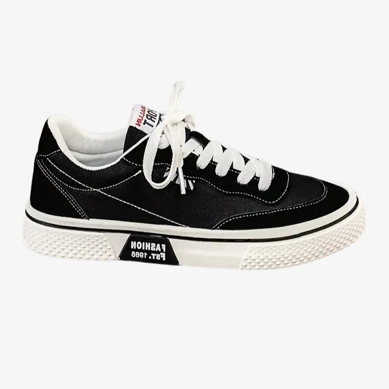 Baskets Urbaines en Toile Noire