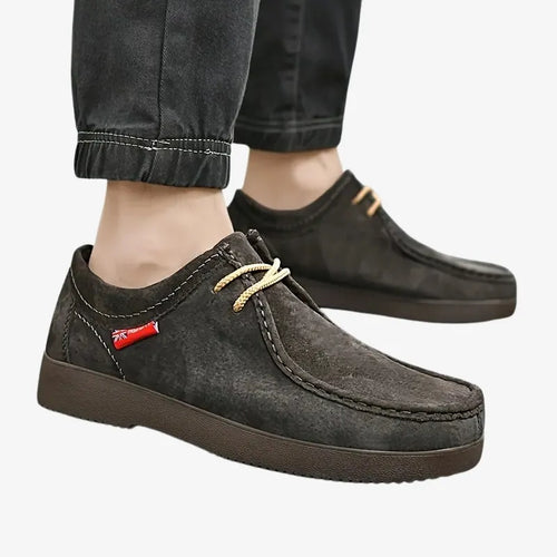 Mocassins Décontractés en Similicuir Vieilli