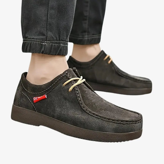 Mocassins Décontractés en Similicuir Vieilli