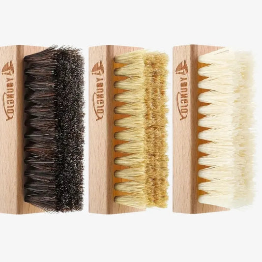 Kit de Brosses Entretien Cuir
