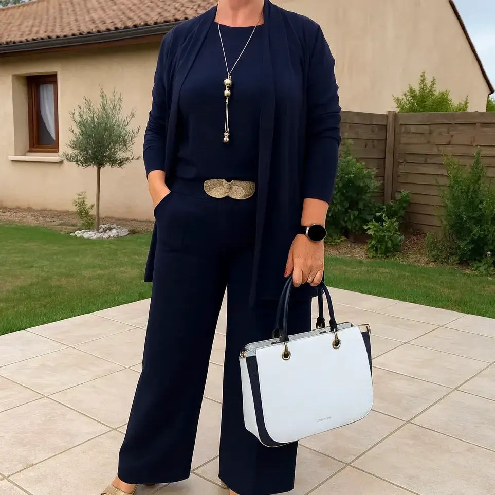 Cardigan haut et pantalon