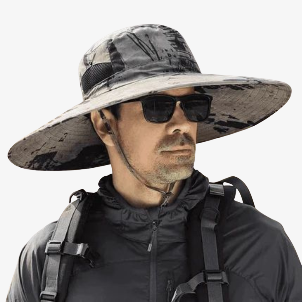 Chapeau Protection anti-UV Homme | Bord Long