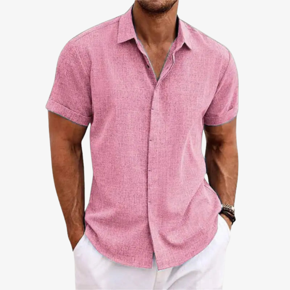 Chemise Légère en Lin – BreezeFit™