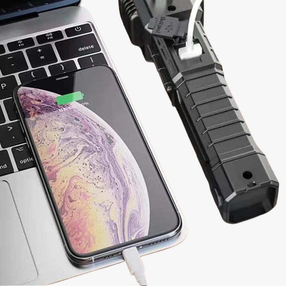 Lampe de poche 4-en-1 Ultra Lumineuse - Protectivo™
