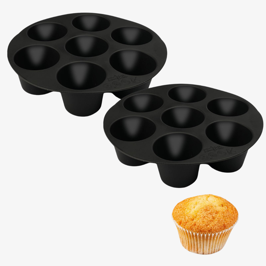 Moule à Muffins en Silicone réutilisable pour Airfryer