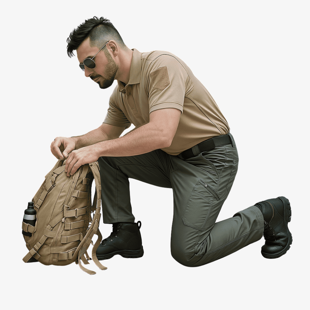 Pantalon tactique Indestructible et Imperméable de survie Homme - Randonnée / Montagne / Nature