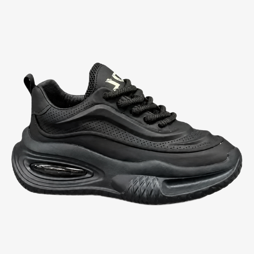 Baskets Noires avec Amorti Renforcé