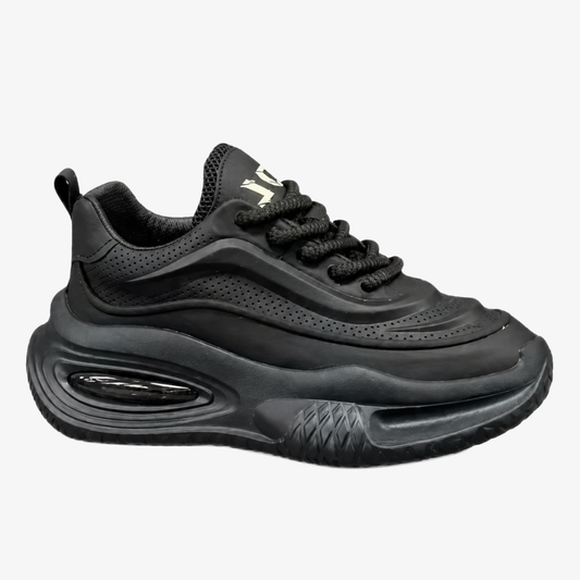 Baskets Noires avec Amorti Renforcé