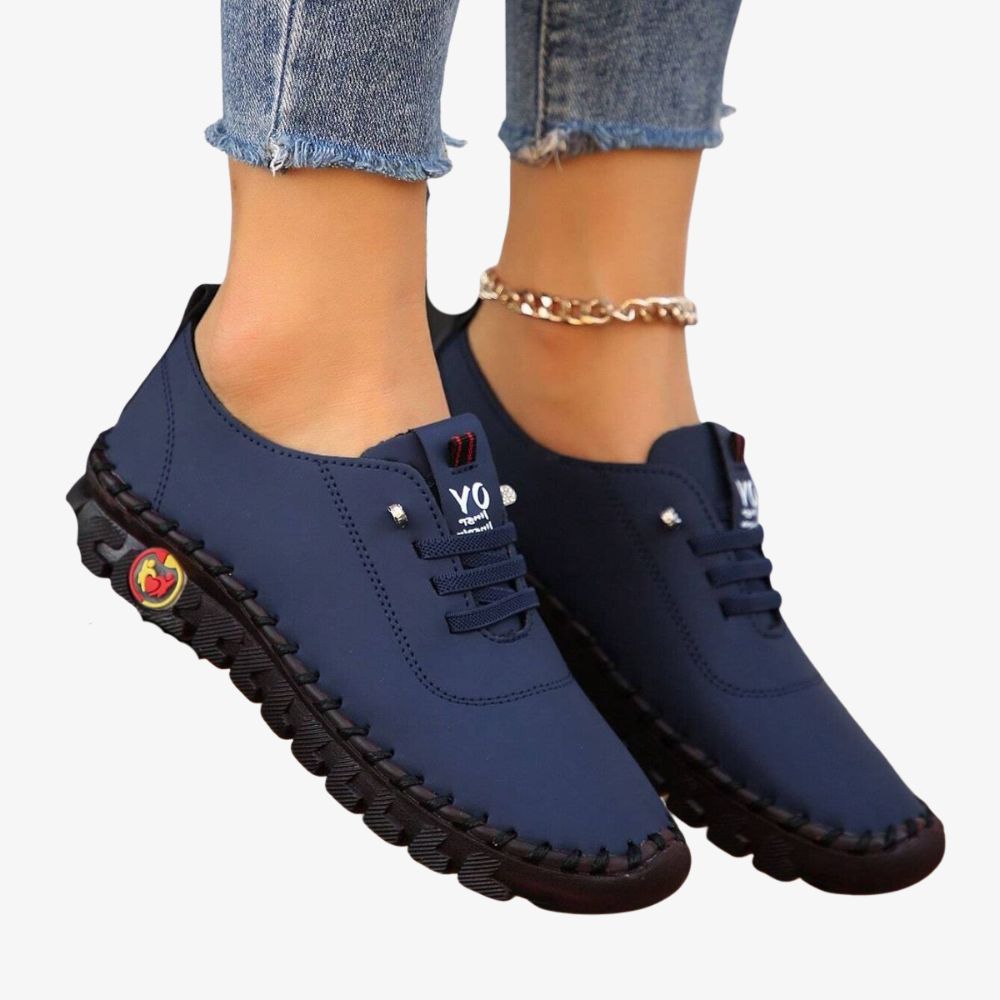 Maya - Chaussures Légères en Cuir Antidérapante