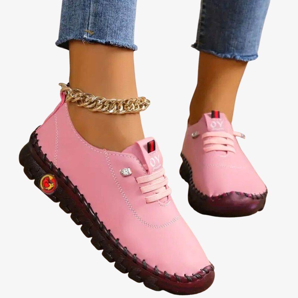 Maya - Chaussures Légères en Cuir Antidérapante
