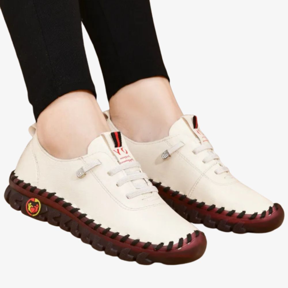 Maya - Chaussures Légères en Cuir Antidérapante